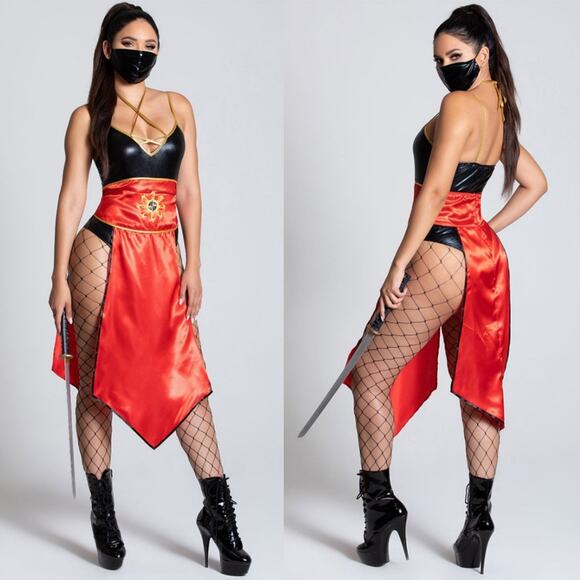 Dreamgirl - Womens Strapped Up Ninja Costume